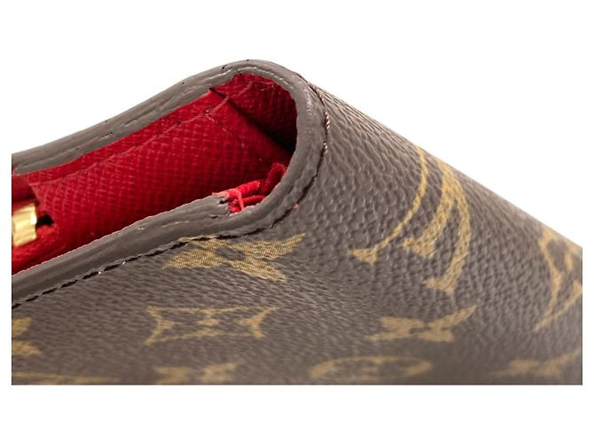 Portafoglio Lungo Insolite Monogram Louis Vuitton Rosso Monogramma - vista 12