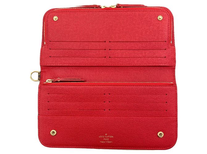 Portafoglio Lungo Insolite Monogram Louis Vuitton Rosso Monogramma - vista 4