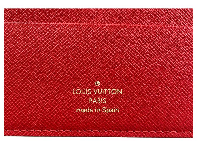 Portafoglio Lungo Insolite Monogram Louis Vuitton Rosso Monogramma - vista 7