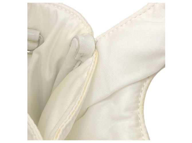Bolso de nylon blanco Prada - vista 13