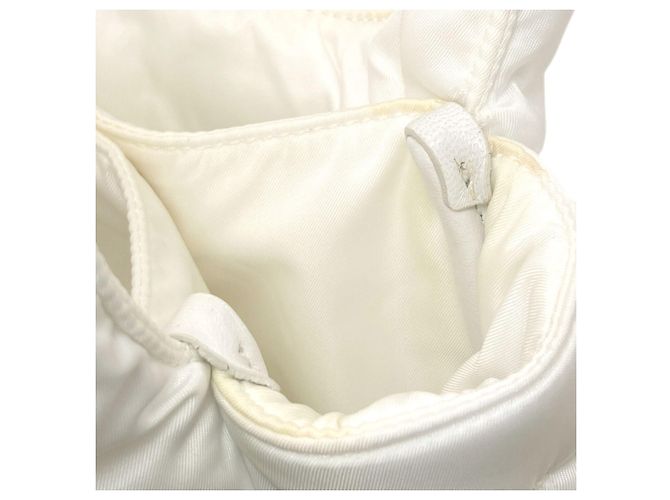 Bolso de nylon blanco Prada - vista 14
