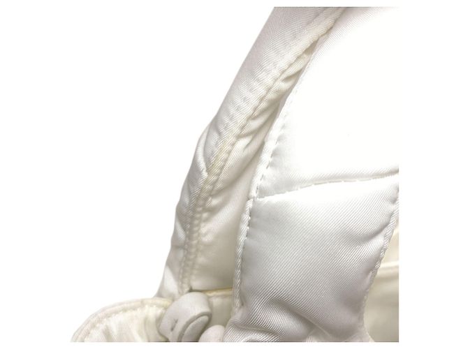 Bolso de nylon blanco Prada - vista 20