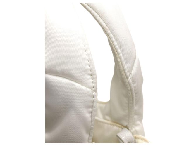 Bolso de nylon blanco Prada - vista 21