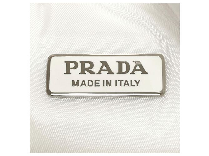 Bolso de nylon blanco Prada - vista 7