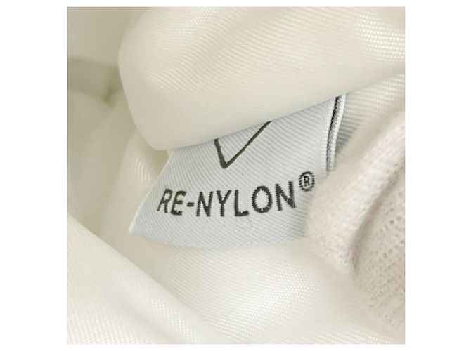 Bolso de nylon blanco Prada - vista 8