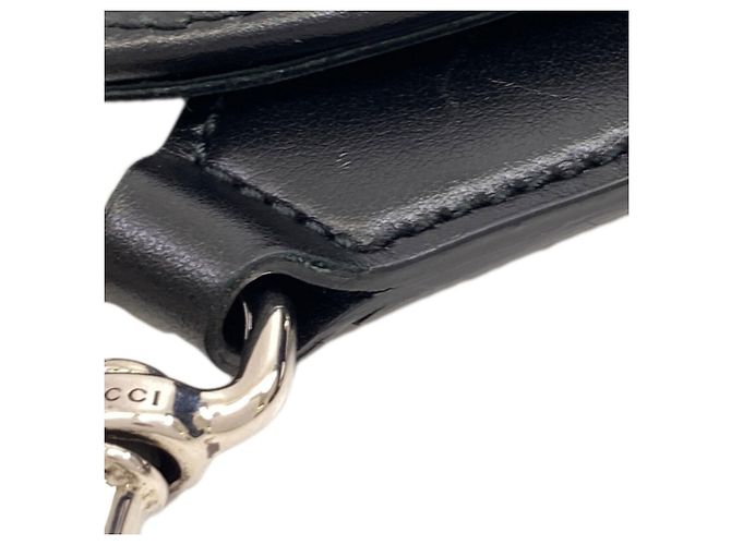 Gucci 696010 Mini Bolsa GG Embossada Preto - vista 19