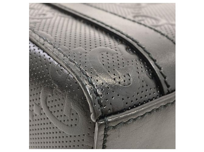 Gucci 696010 Mini Bolsa GG Embossada Preto - vista 25