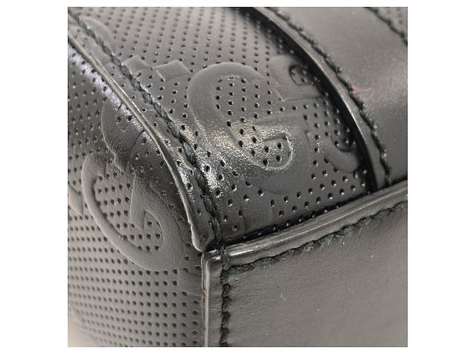 Gucci 696010 Mini Bolsa GG Embossada Preto - vista 27