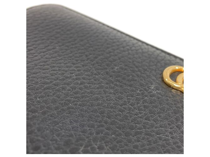 Cartera Larga Double G Gucci Negro - vista 12