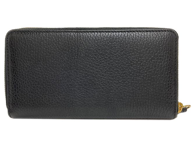 Cartera Larga Double G Gucci Negro - vista 2