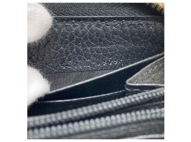 Cartera Larga Double G Gucci Negro - vista 7