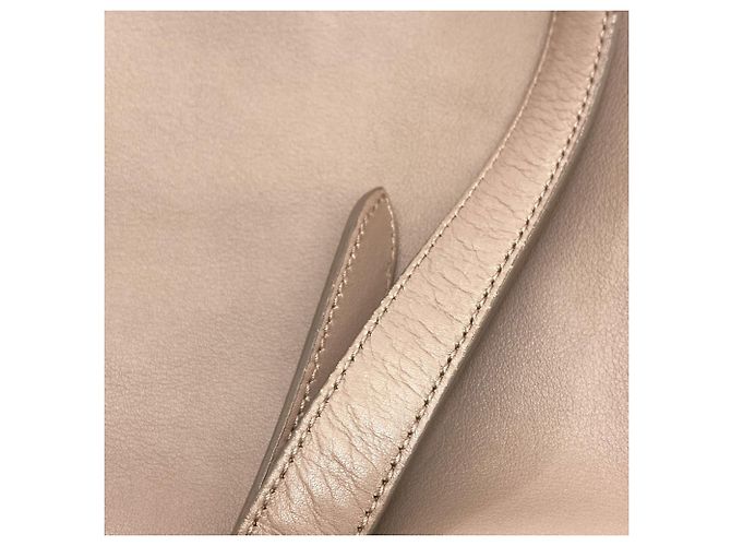 Borsa in pelle grigia Salvatore Ferragamo Marrone - vista 18