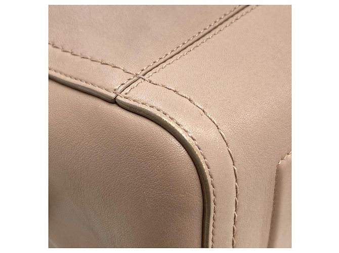 Borsa in pelle grigia Salvatore Ferragamo Marrone - vista 27