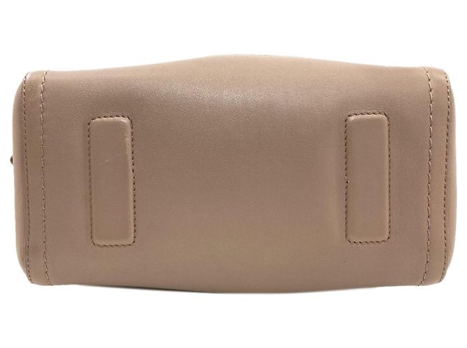Borsa in pelle grigia Salvatore Ferragamo Marrone - vista 4