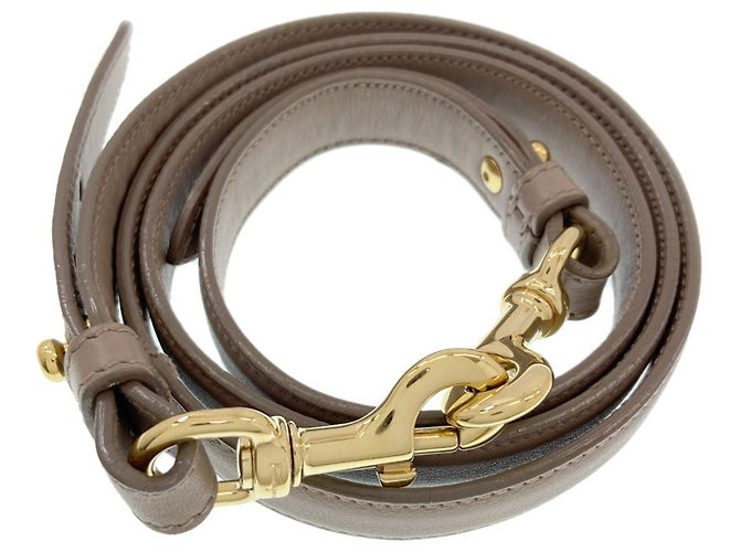 Borsa in pelle grigia Salvatore Ferragamo Marrone - vista 8