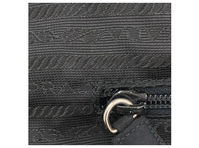 Borsa in nylon nera Prada Nero - vista 12