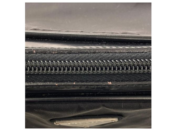 Borsa in nylon nera Prada Nero - vista 16