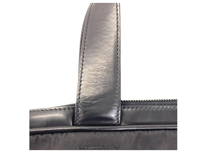 Borsa in nylon nera Prada Nero - vista 22