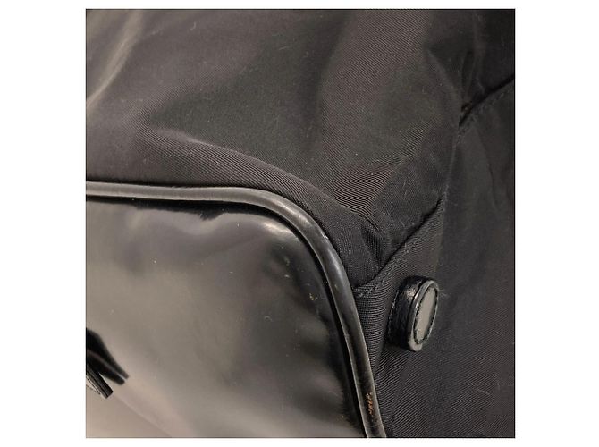 Borsa in nylon nera Prada Nero - vista 25