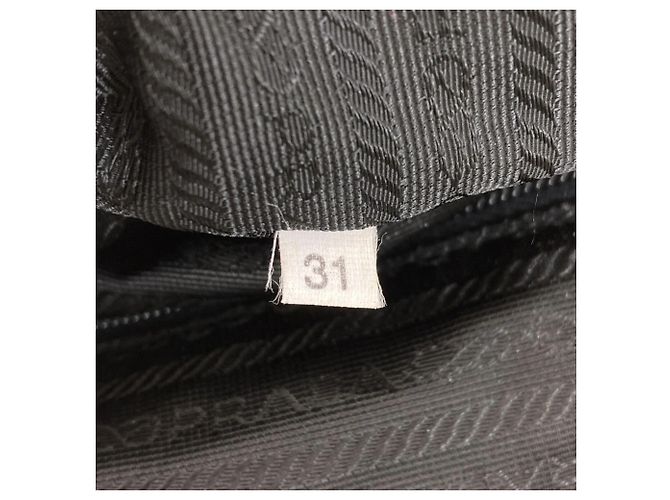 Borsa in nylon nera Prada Nero - vista 7