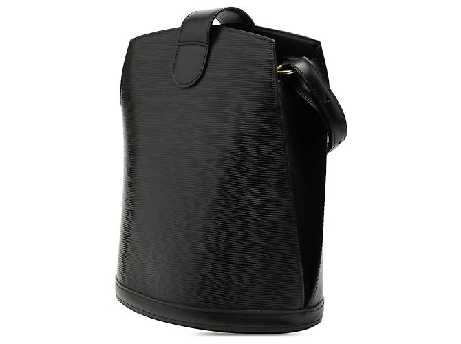 Louis Vuitton Cluny Nero in Epi - vista 2