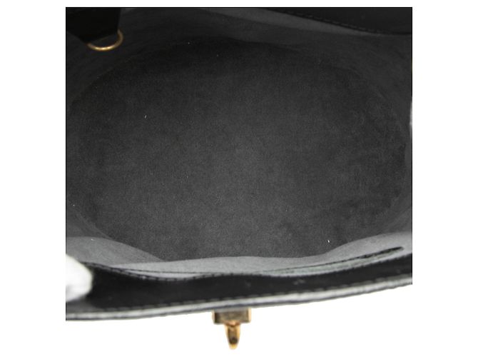 Louis Vuitton Cluny Nero in Epi - vista 4