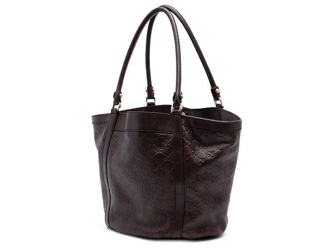 Borsa D Ring Abbey Guccissima marrone Gucci Marrone scuro - vista 2