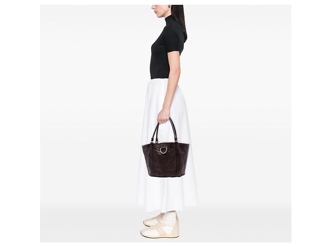 Borsa D Ring Abbey Guccissima marrone Gucci Marrone scuro - vista 7