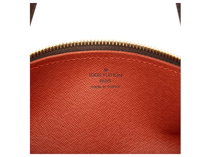 Louis Vuitton Papillon 26 in Damier Ébène marrone - vista 5