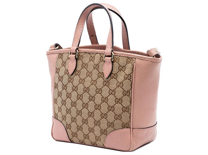 Gucci Beiger kleiner GG Canvas Bree Shopper - Ansicht 2