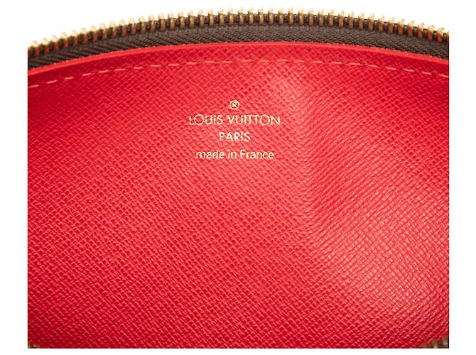 Louis Vuitton Papillon 26 in Damier Ébène marrone - vista 5