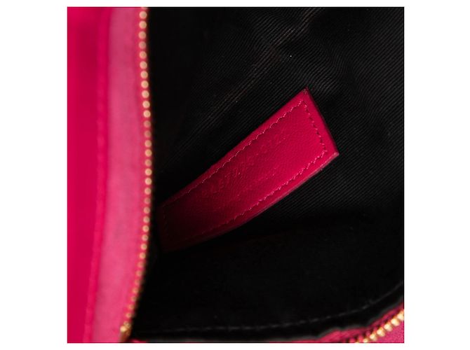 Saint Laurent Rosa Pelle di Vitello Liscia Le 5 a 7 - vista 6