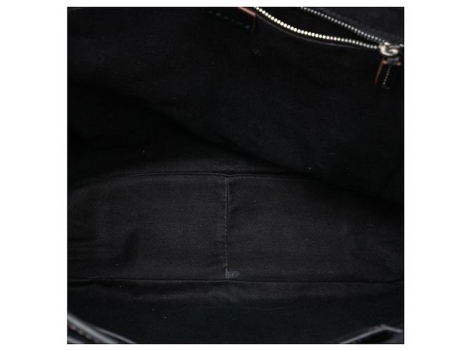 16 Céline Schwarze Macadam-Canvas-Tasche von Celine - Ansicht 4