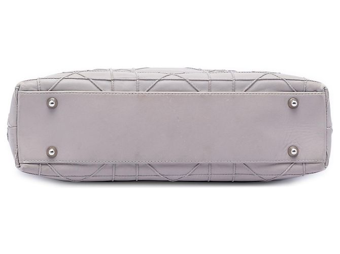 Dior Graue Lammleder Cannage Granville Kettentasche Braun - Ansicht 3