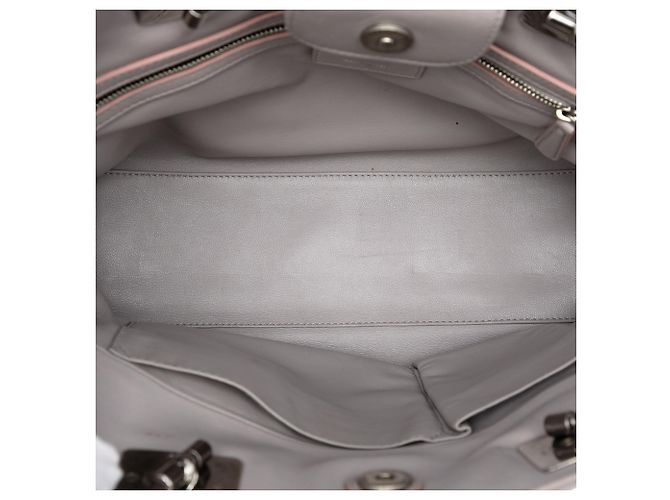 Dior Graue Lammleder Cannage Granville Kettentasche Braun - Ansicht 4