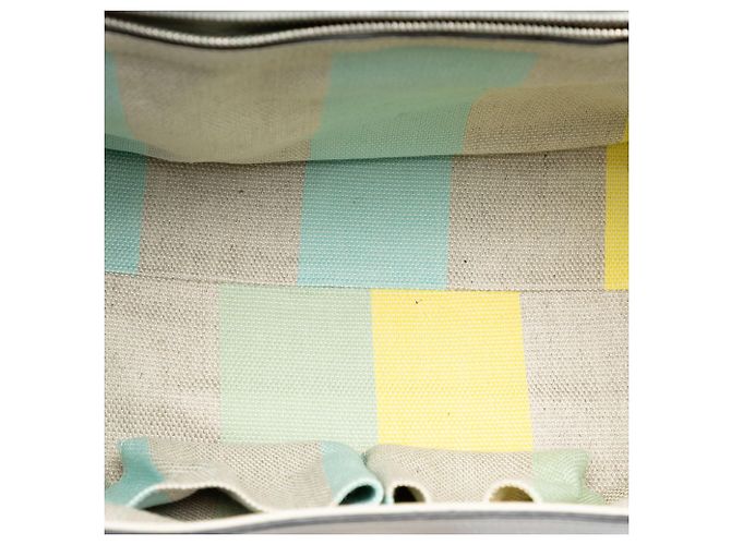 Bamboo Borsa quotidiana media in pelle bianca con bambù Gucci Bianco - vista 4