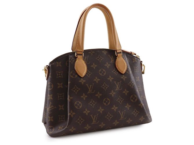 Louis Vuitton Monogram Marrone Rivoli PM - vista 2
