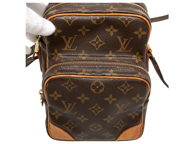 Louis Vuitton Marrone Monogramma Amazone - vista 5