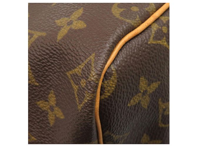 Louis Vuitton Keepall Bandoulière 55 Monogram Marrone - vista 11