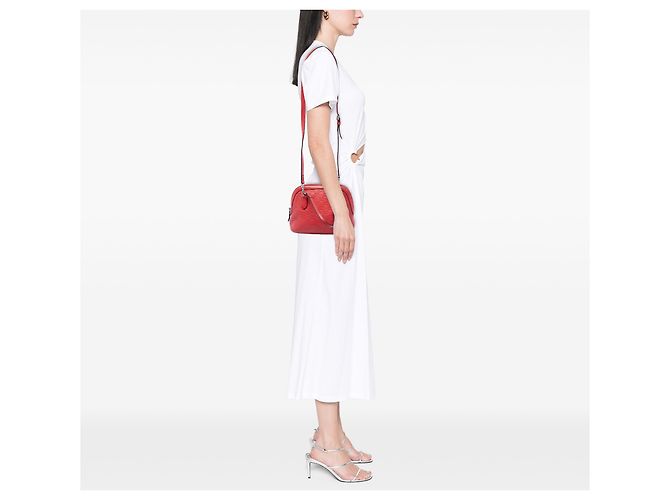 Borsa a mano mini Guccissima rossa di Gucci Rosso - vista 7