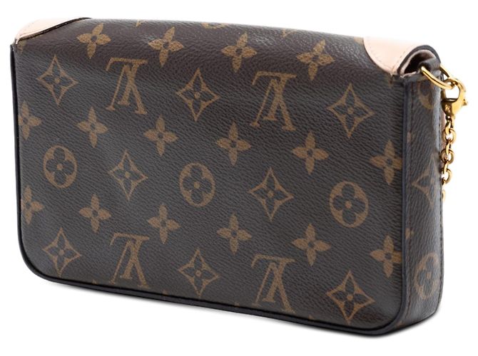Pochette Felicie Valentine Monogramma Marrone Louis Vuitton - vista 2