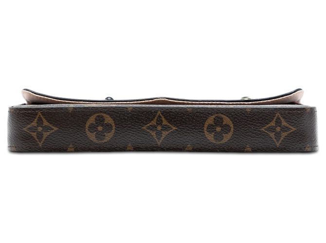 Pochette Felicie Valentine Monogramma Marrone Louis Vuitton - vista 3