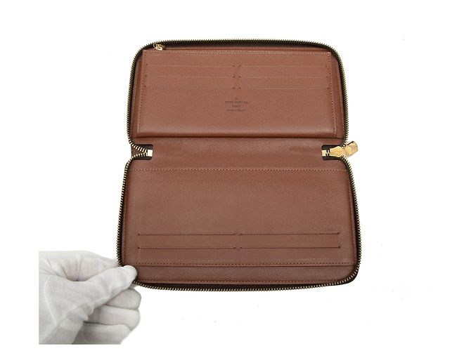 Brauner Monogramm Zippy Organizer Geldbörse von Louis Vuitton - Ansicht 4