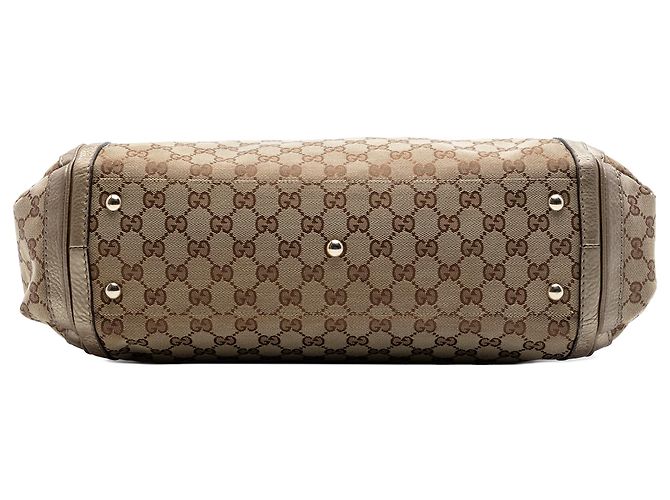 Bolsa tote conversível Bella em lona GG bege da Gucci - vista 3