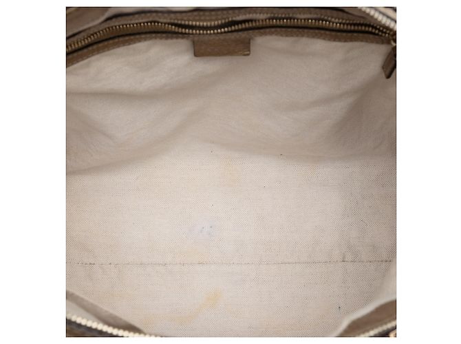 Bolsa tote conversível Bella em lona GG bege da Gucci - vista 4