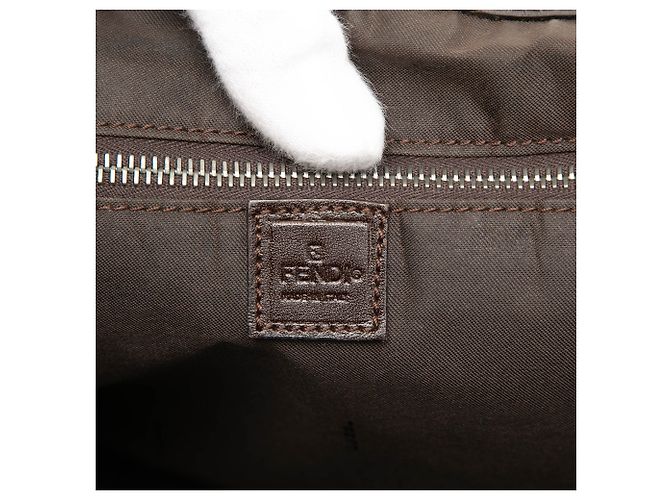 Fendi Braune Zucca Canvas Tote - Ansicht 5