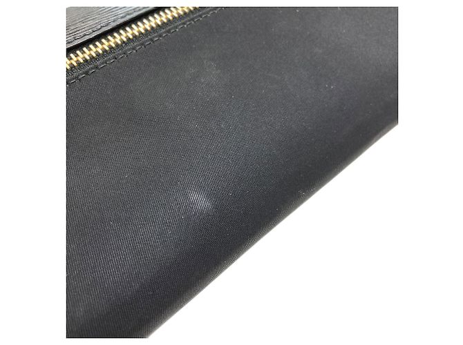 Prada Triangle Long Wallet Black - view 18