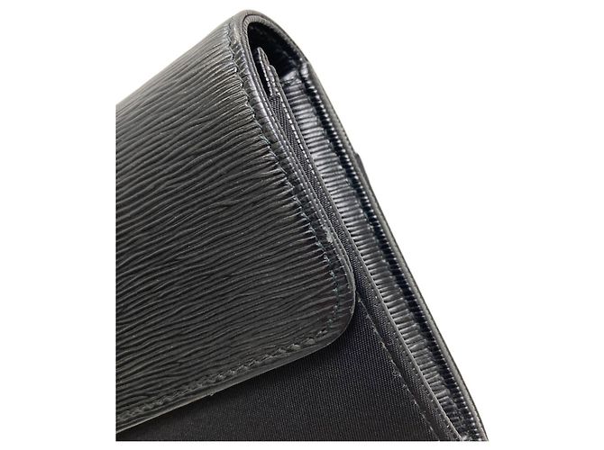 Prada Triangle Long Wallet Black - view 19