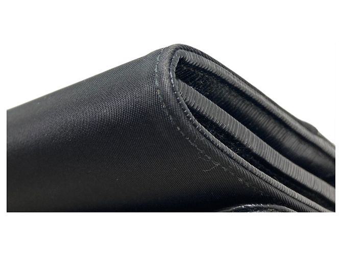Prada Triangle Long Wallet Black - view 22