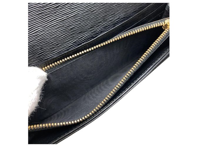 Prada Triangle Long Wallet Black - view 6